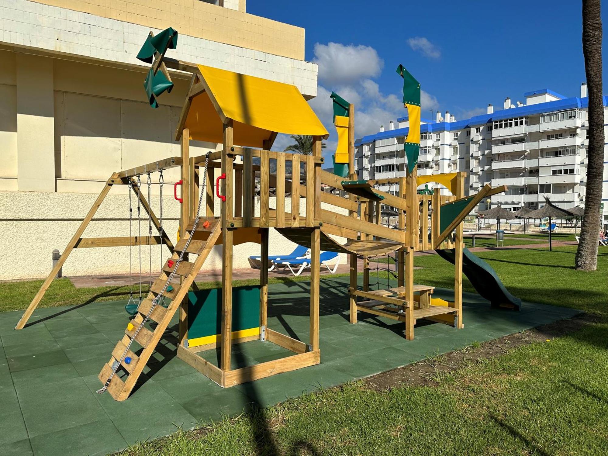 1 Paradise Of Benalmadena Costa Residencial Aloha Playa Vistas Al Mar, Front Beach Mini Duplex Екстериор снимка