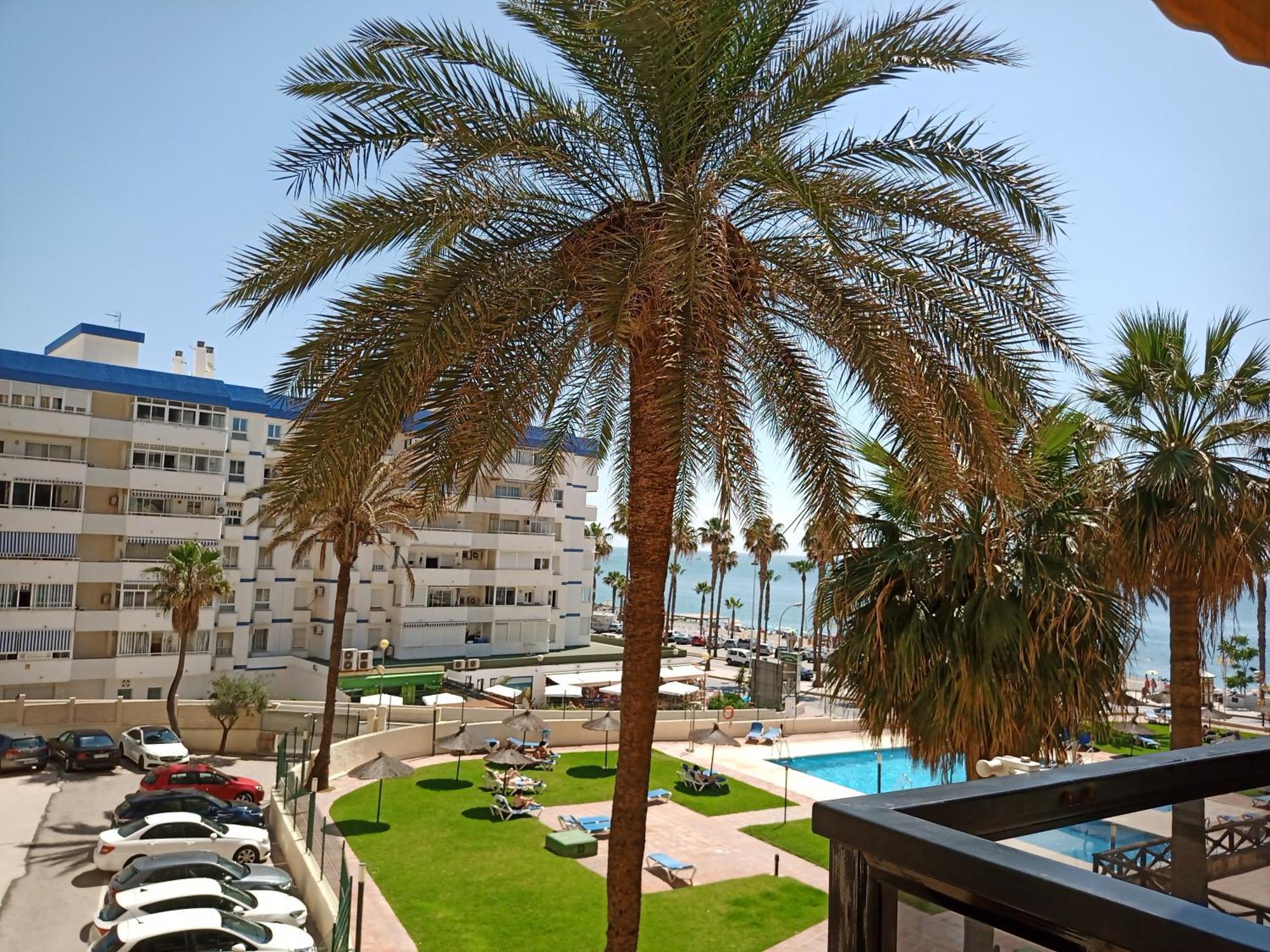1 Paradise Of Benalmadena Costa Residencial Aloha Playa Vistas Al Mar, Front Beach Mini Duplex Екстериор снимка