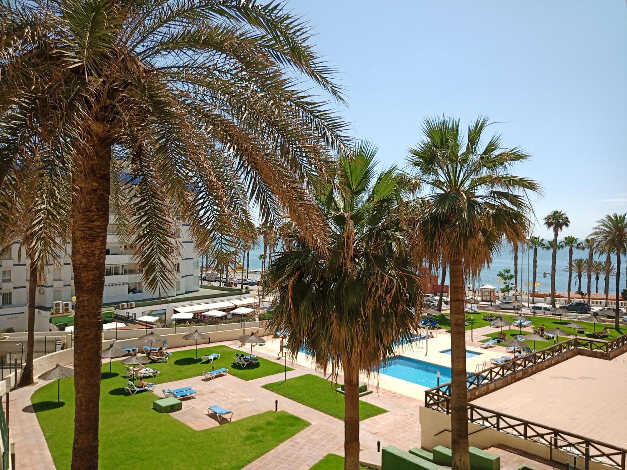1 Paradise Of Benalmadena Costa Residencial Aloha Playa Vistas Al Mar, Front Beach Mini Duplex Екстериор снимка